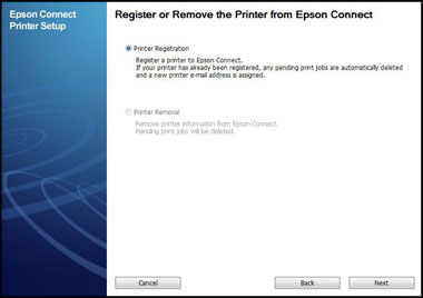 connect epson printer
